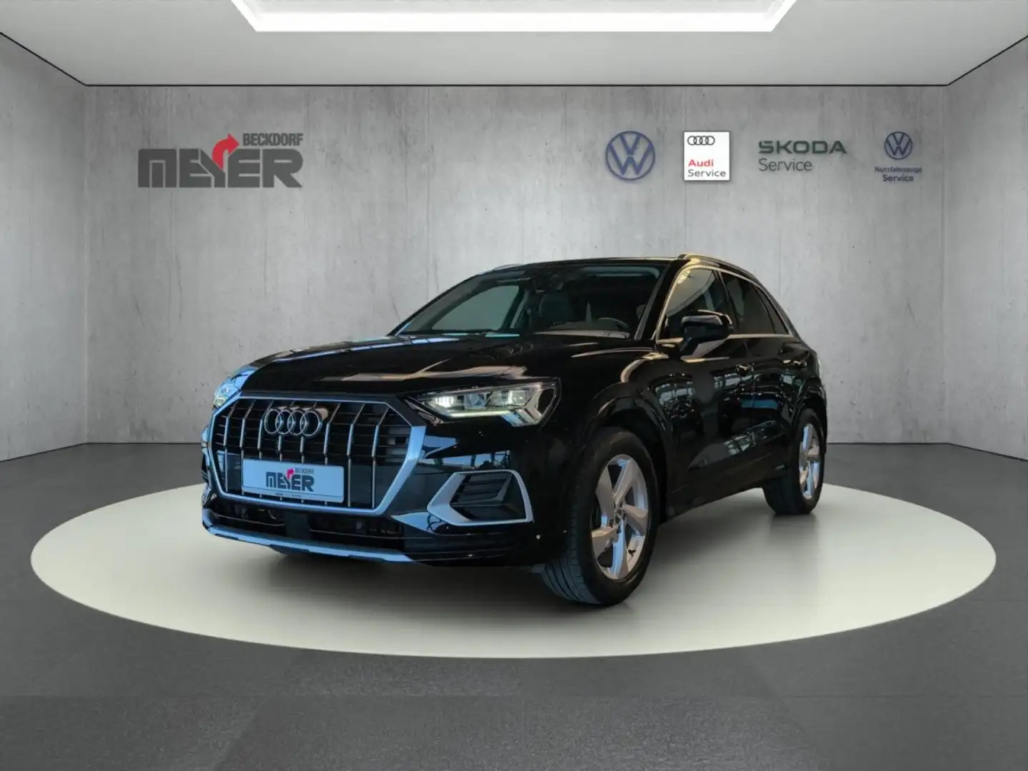 Audi Q3 advanced 35 TFSI S tronic Klima Navi Leder Schwarz - 1