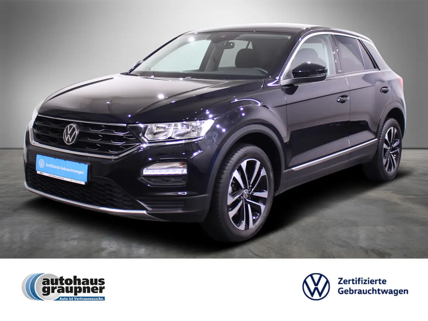 Volkswagen T-Roc 1.0 TSI United KLIMA PDC SHZ NAVI Nero - 1