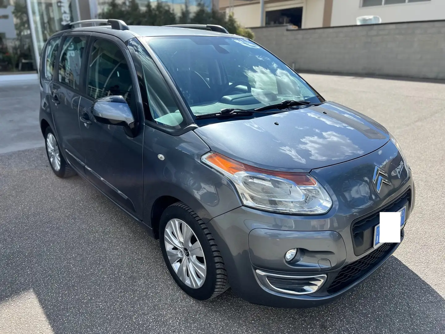 Citroen C3 Picasso 1.6 hdi 16v 68cv Exclusive fap CLIMA/PDC PERFETTA Grigio - 1