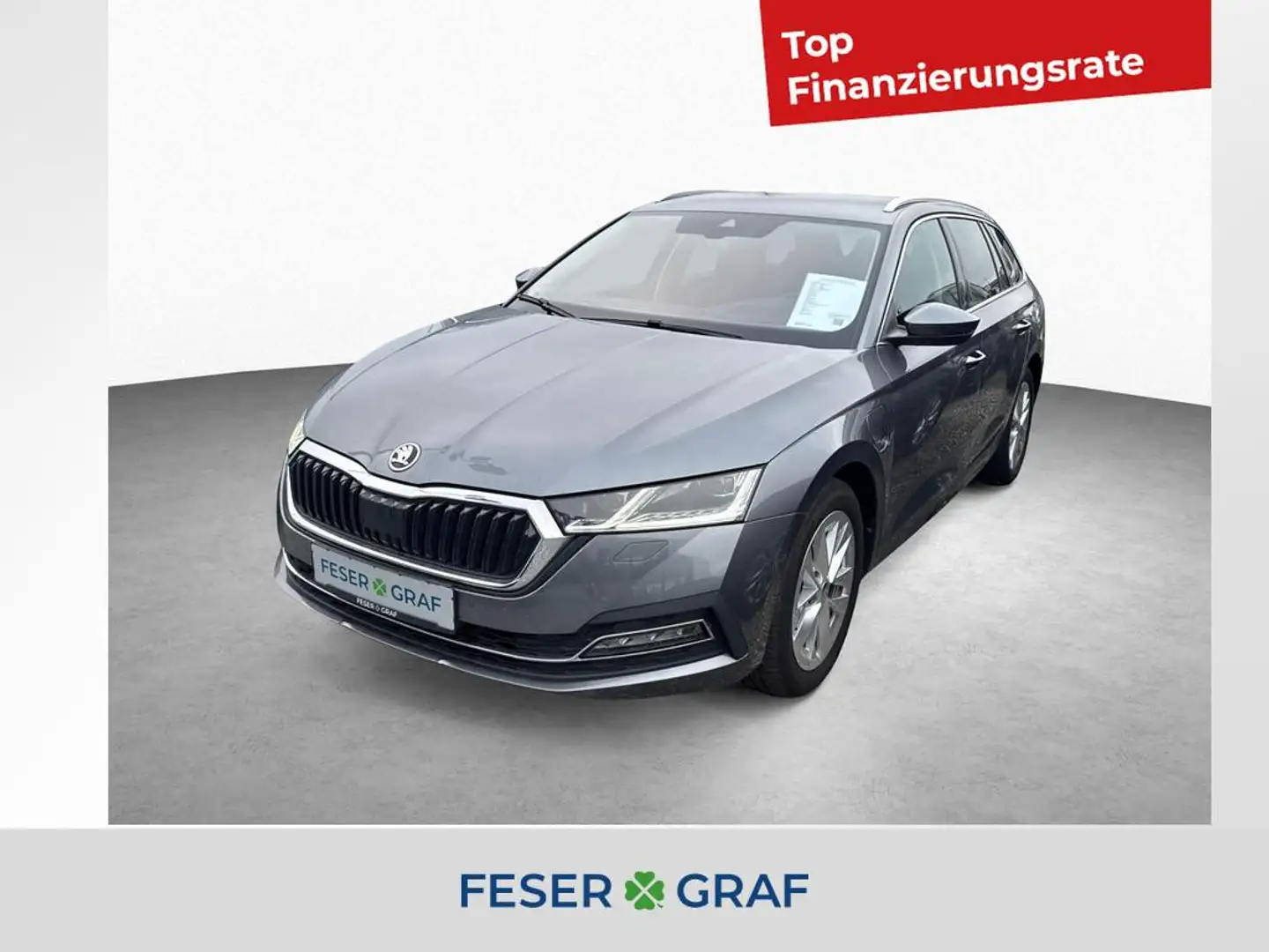 Skoda Octavia Combi Style 1,4 TSI DSG *HEADUP*NAVI*ACC Grau - 1