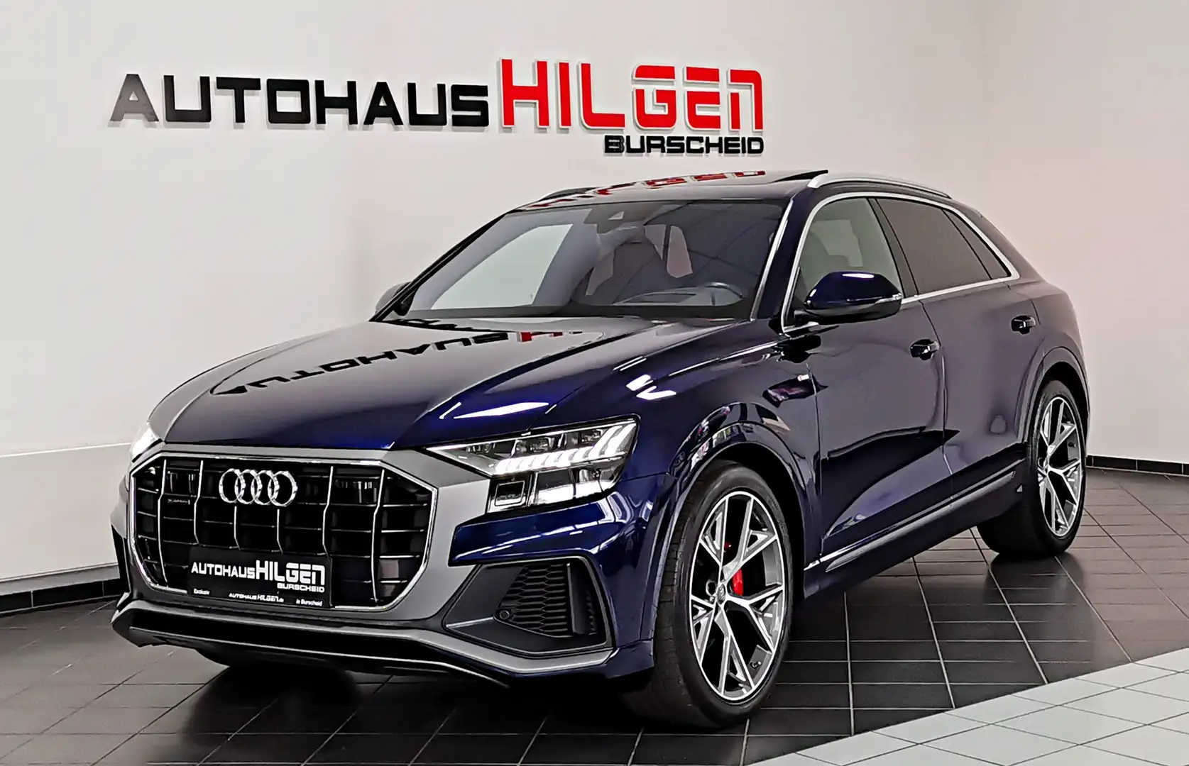Audi Q8 50TDI 3xS line*AllradLe*Pano*Massage*RS-Sitze Blau - 1