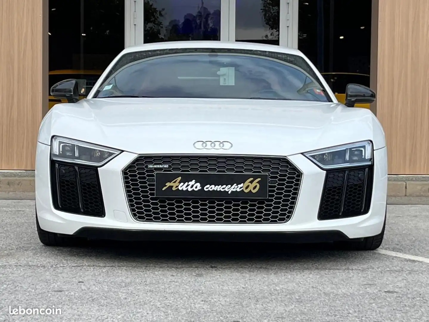 Audi R8 Phase 2 5.2 V10 PLUS Quattro 610ch Stronic 7 Blanc - 2