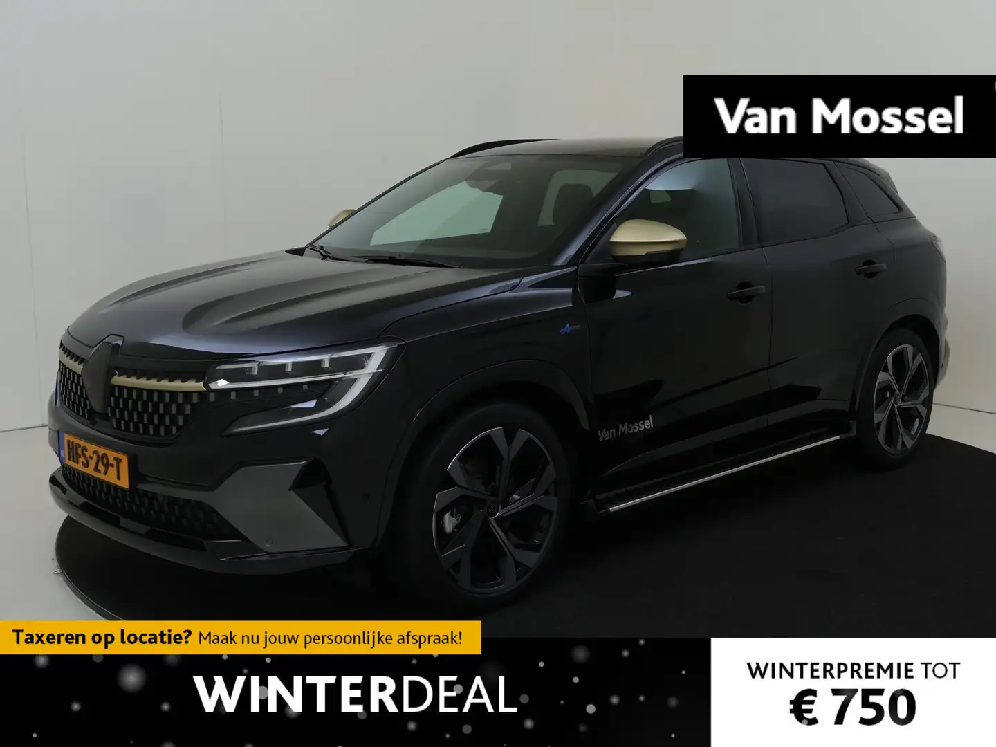 Renault Austral 1.2 E-Tech full hybrid 200 techno esprit Alpine | Noir - 1