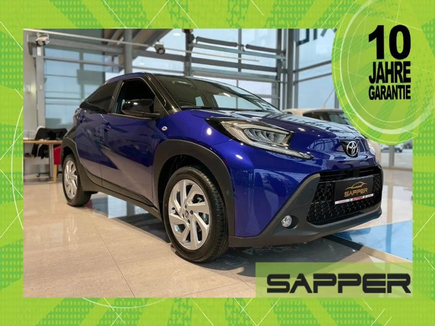 Toyota Aygo X Air 1,0 VVT-i Pulse Bleu - 1
