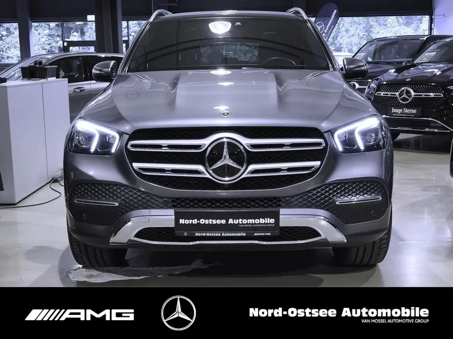 Mercedes-Benz GLE 350 de 4M  HUD PANO AHK 360° KAMERA LED DAB Gris - 2