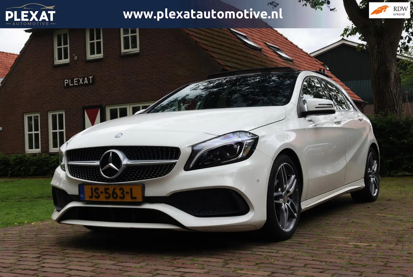 Mercedes-Benz A 180 Ambition Aut. | Slechts 91.000KM | AMG-Pakket | Pa Wit - 1