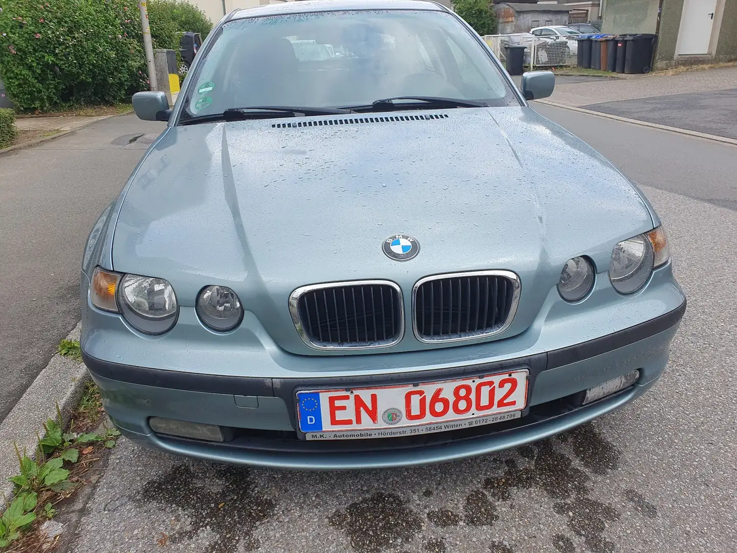 BMW 316 316ti Compact (E46) Anhängerkupplung Silber - 2
