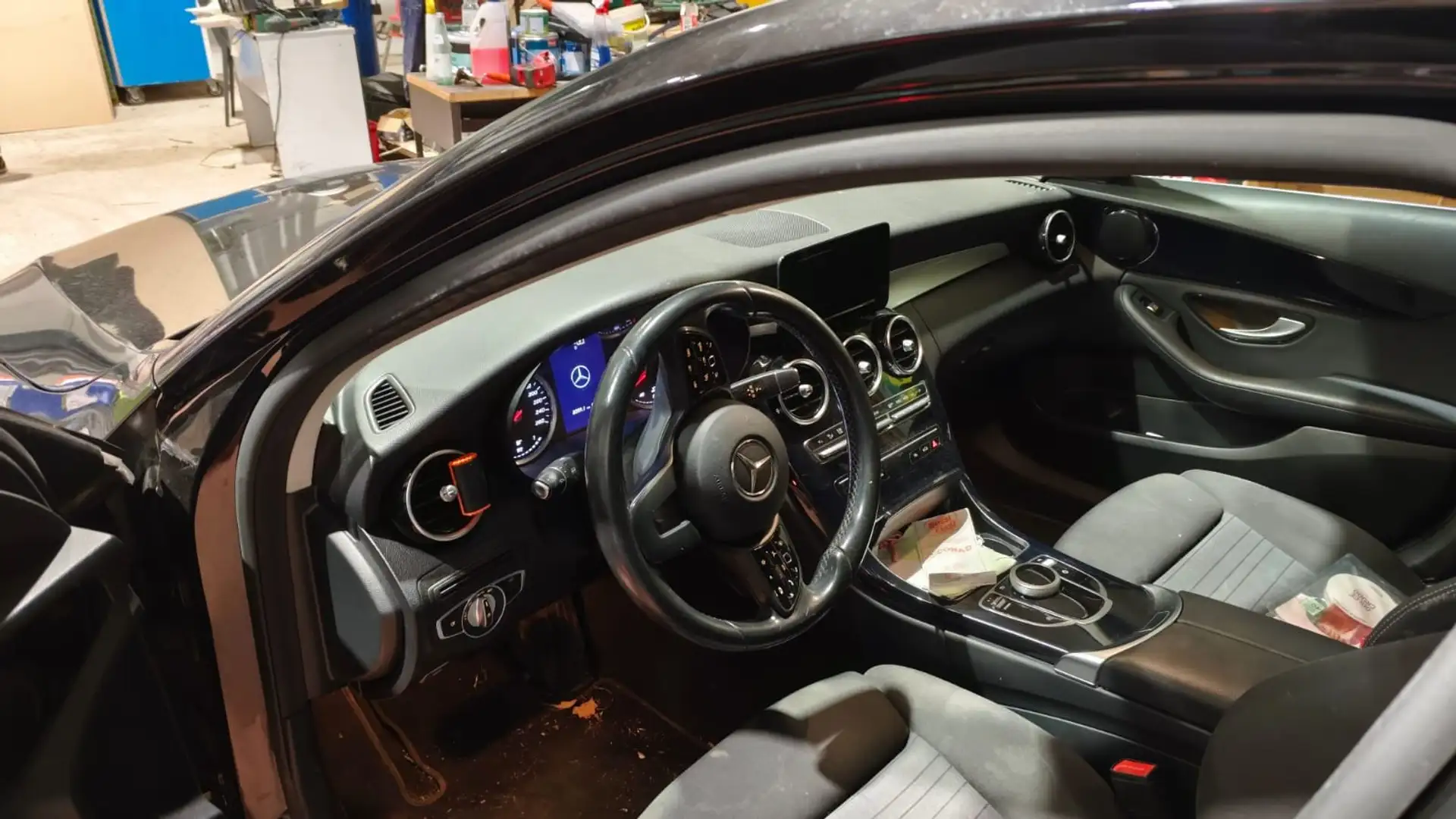 Mercedes-Benz C 180 Classe C-W205 2018 Berlina d Sport Plus auto Nero - 1