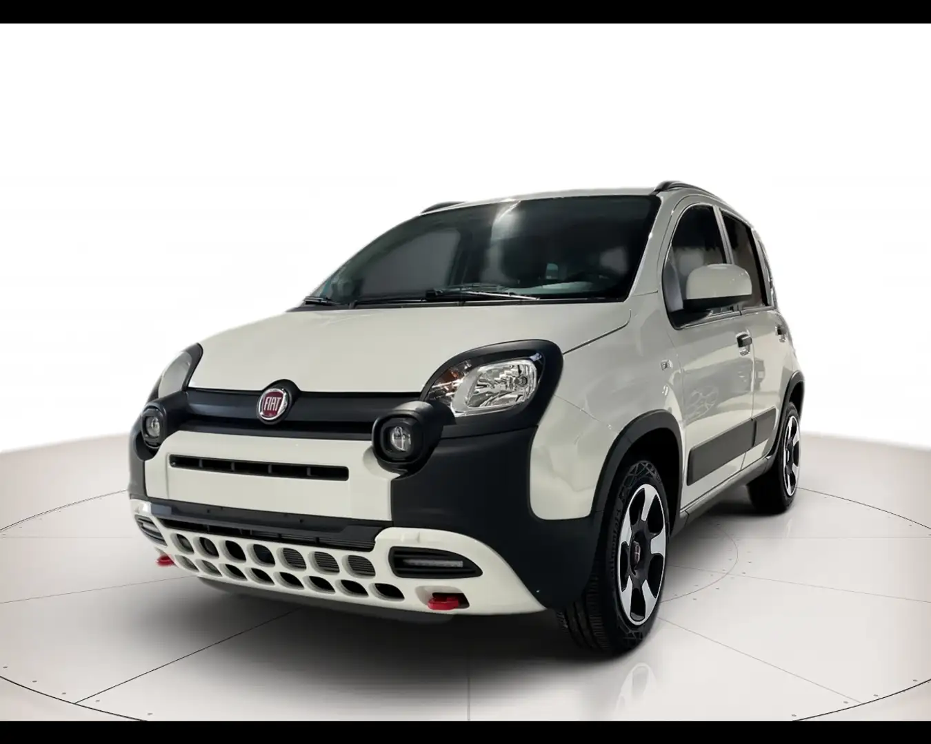Fiat Panda 1.0 Hybrid 70cv Cross Blanc - 1