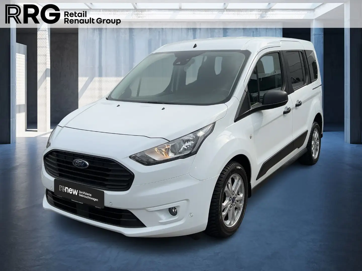 Ford Tourneo Connect Trend Privacy PDC Winter-Paket Blanc - 1