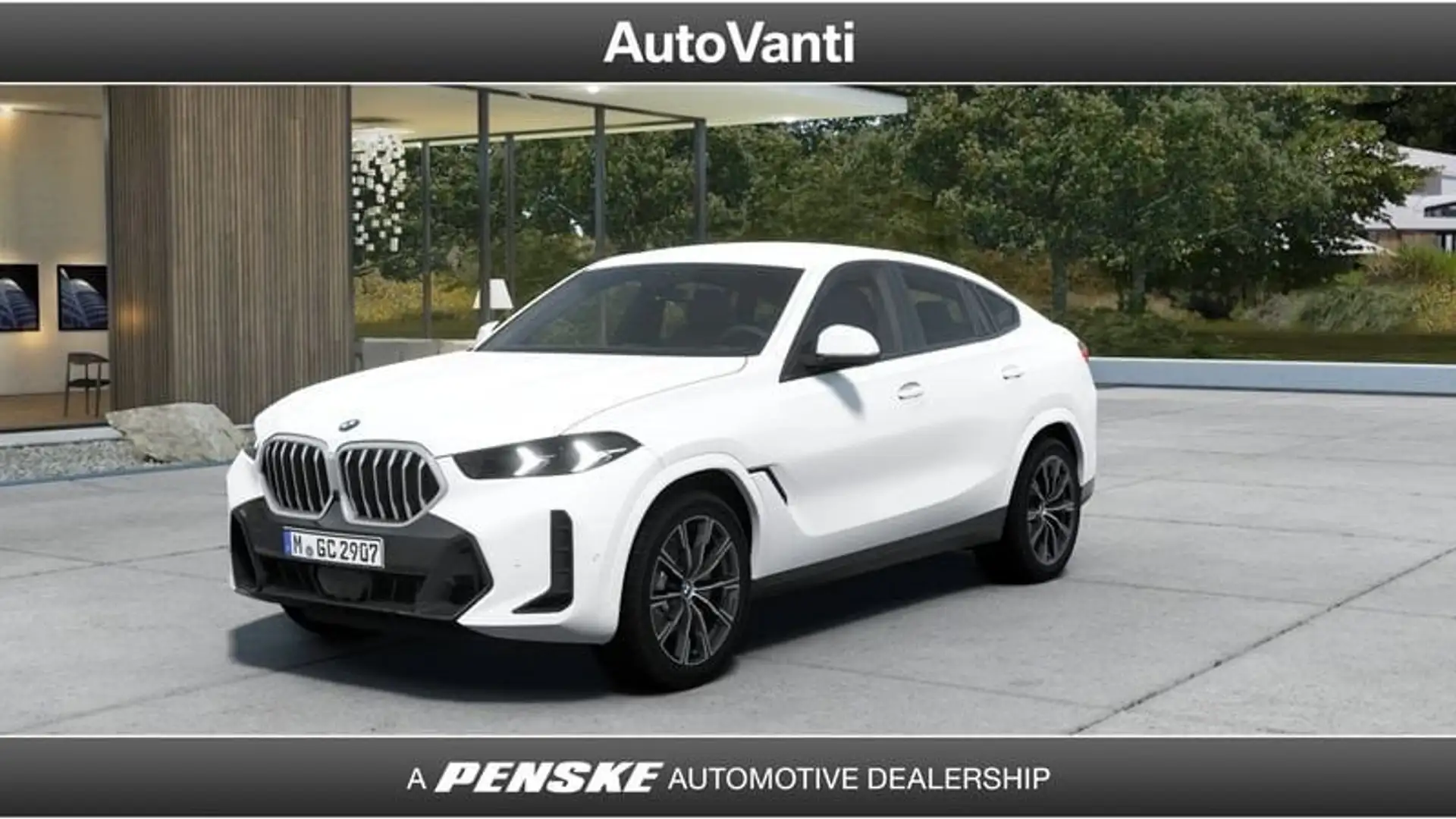 BMW X6 xDrive30d 48V Msport Blanc - 1