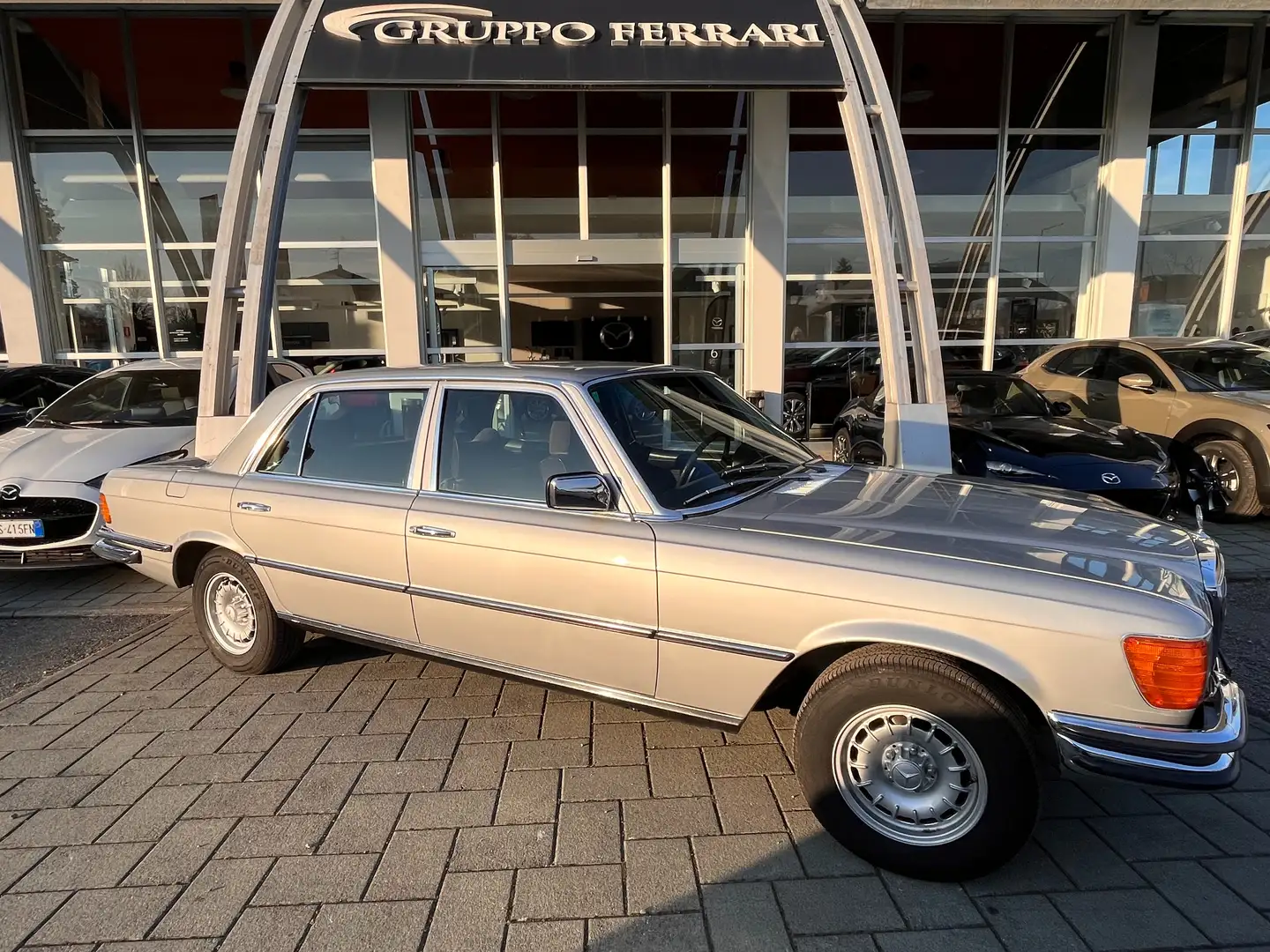 Mercedes-Benz 450 450 SEL - ISCRITTA ASI Gri - 2