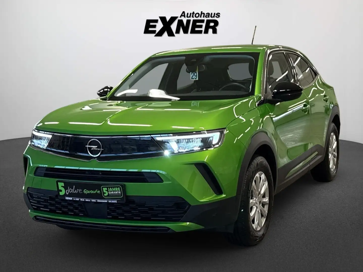 Opel Mokka-E EDITION LED+Fernlichtass.+KlimaA+LM+AUT Grün - 2