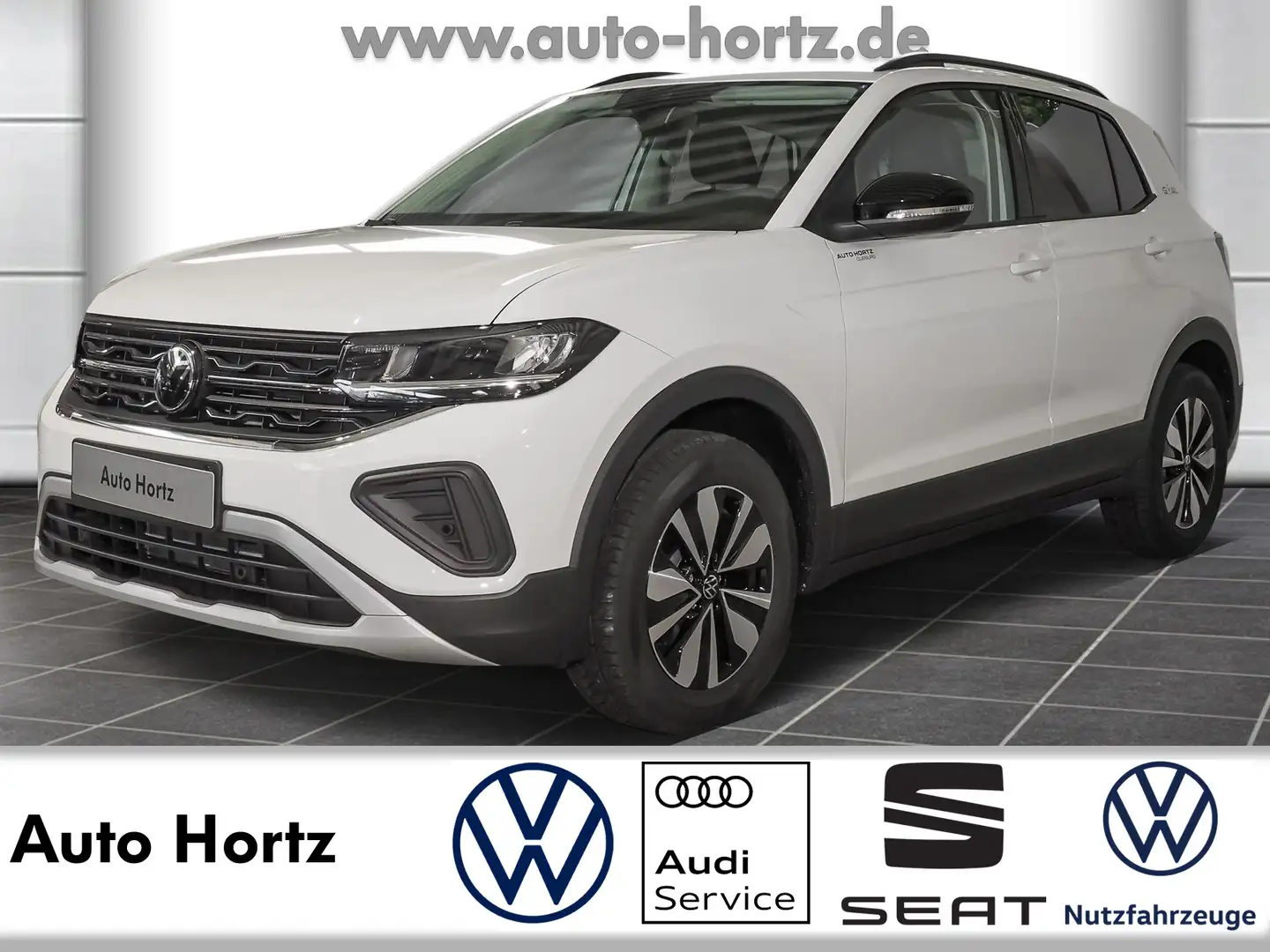 Volkswagen T-Cross Goal 1.0 l TSI OPF 85 kW (116 PS) 7-Gang-D Weiß - 1