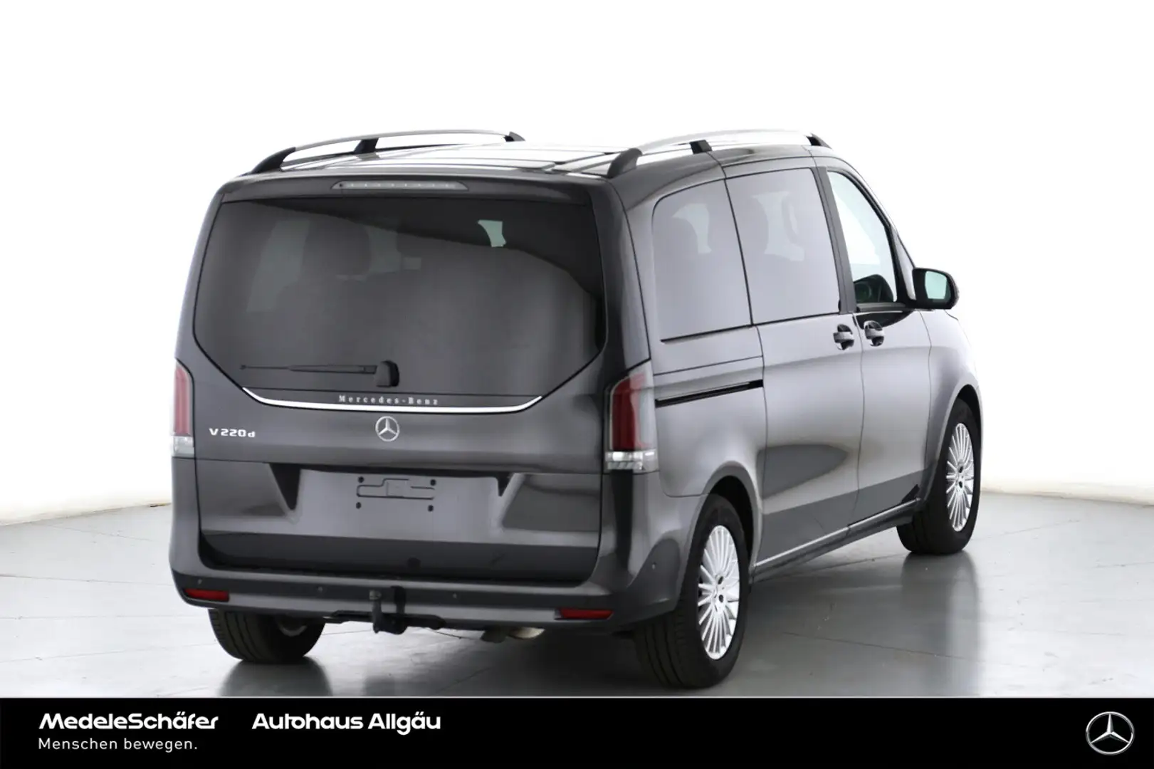 Mercedes-Benz V 220 V 220 d STYLE Kompakt DISTRONIC EL.TÜR 8-SITZER Grau - 2