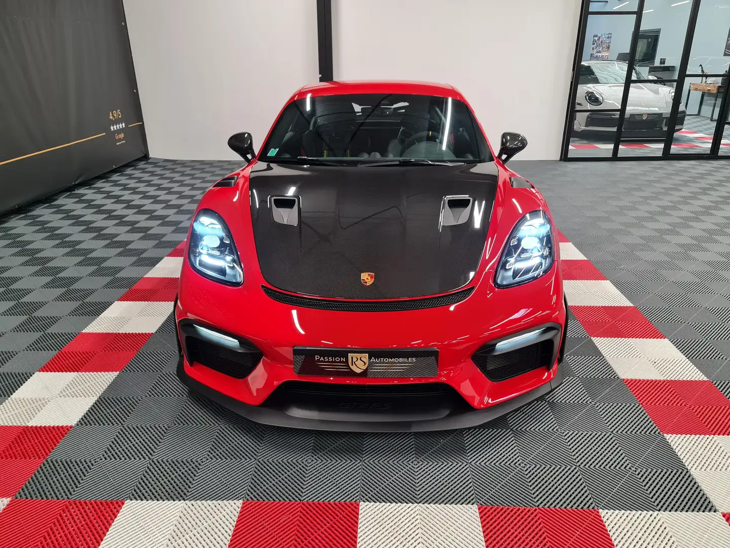 Porsche Cayman 718 4.0i GT4 500 ch PDK RS Rouge - 2