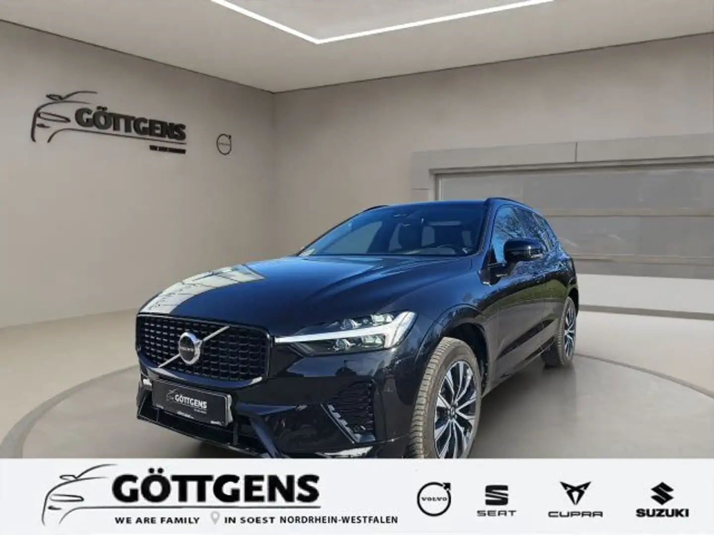Volvo XC60 B5 B AWD Plus Dark  NAVI LED ACC LICHT Klima Noir - 1