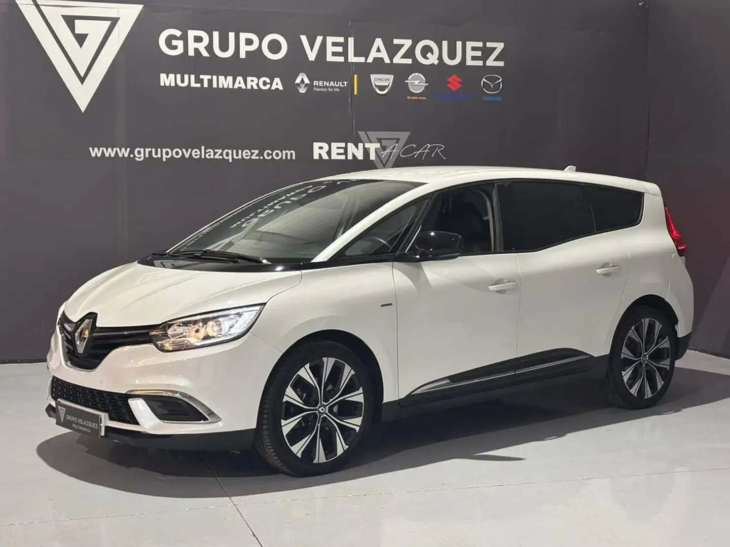 Renault Grand Scenic 1.3 TCe GPF Limited EDC 103kW Weiß - 1