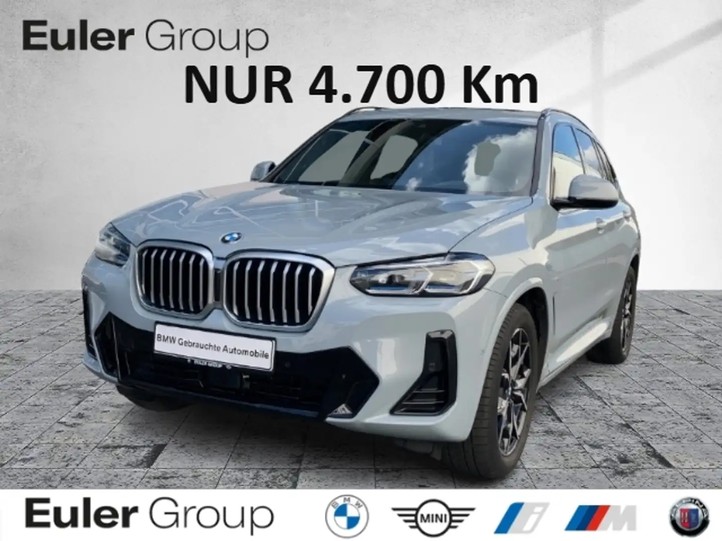 BMW X3 30d M-Sport 19'' Stdheiz AHK Pano Laser HUD Digita Gris - 1