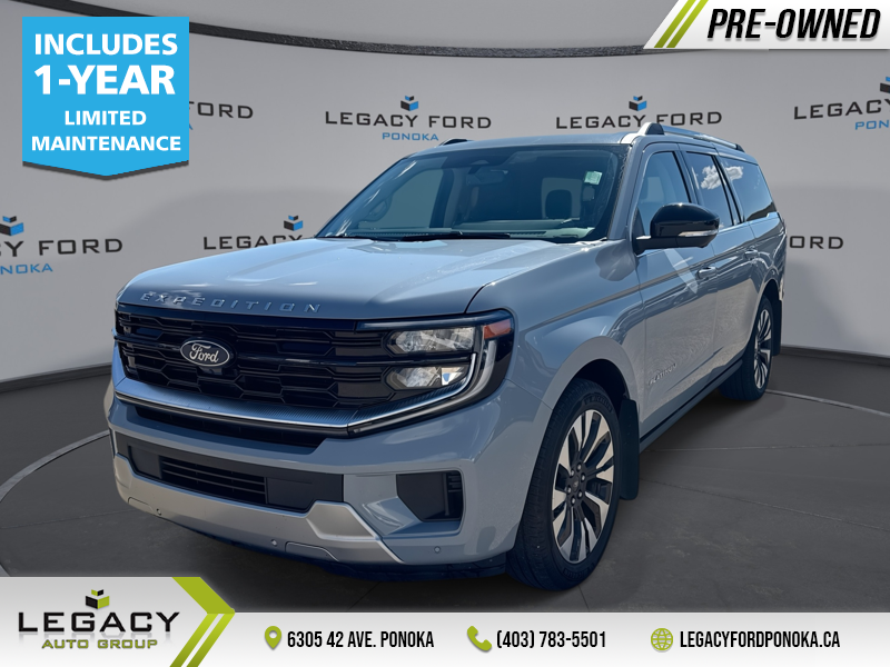 2026 Ford Expedition Platinum Max  2ND ROW BENCH | DRIVERS PKG