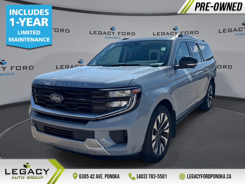 2026 Ford Expedition Platinum Max  2ND ROW BENCH | DRIVERS PKG