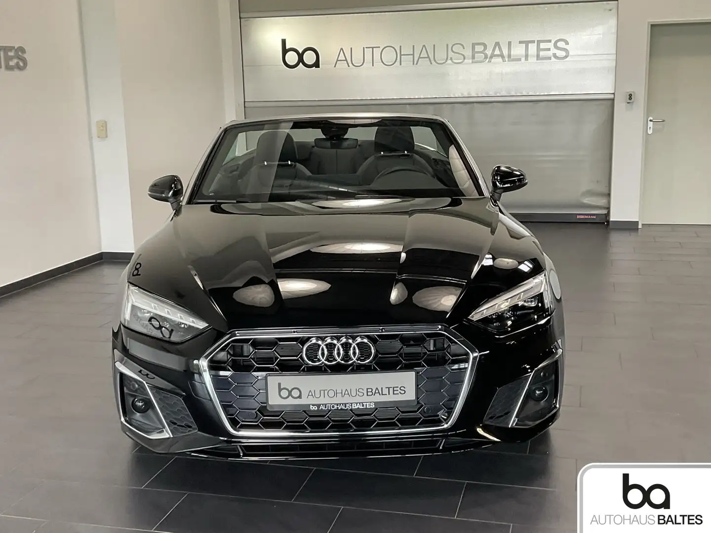 Audi A5 A5 Cabrio 40 TDI S line 19"/Matrix/Navi/Park Schwarz - 2