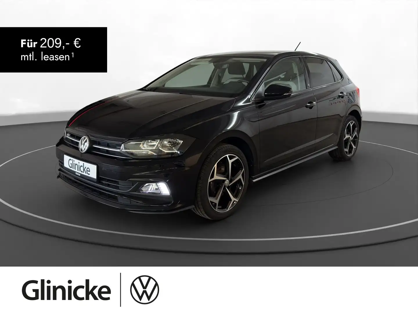 Volkswagen Polo 1.0 TSI beats Navi LM 17" PDC vo+hi DAB Kli Schwarz - 1