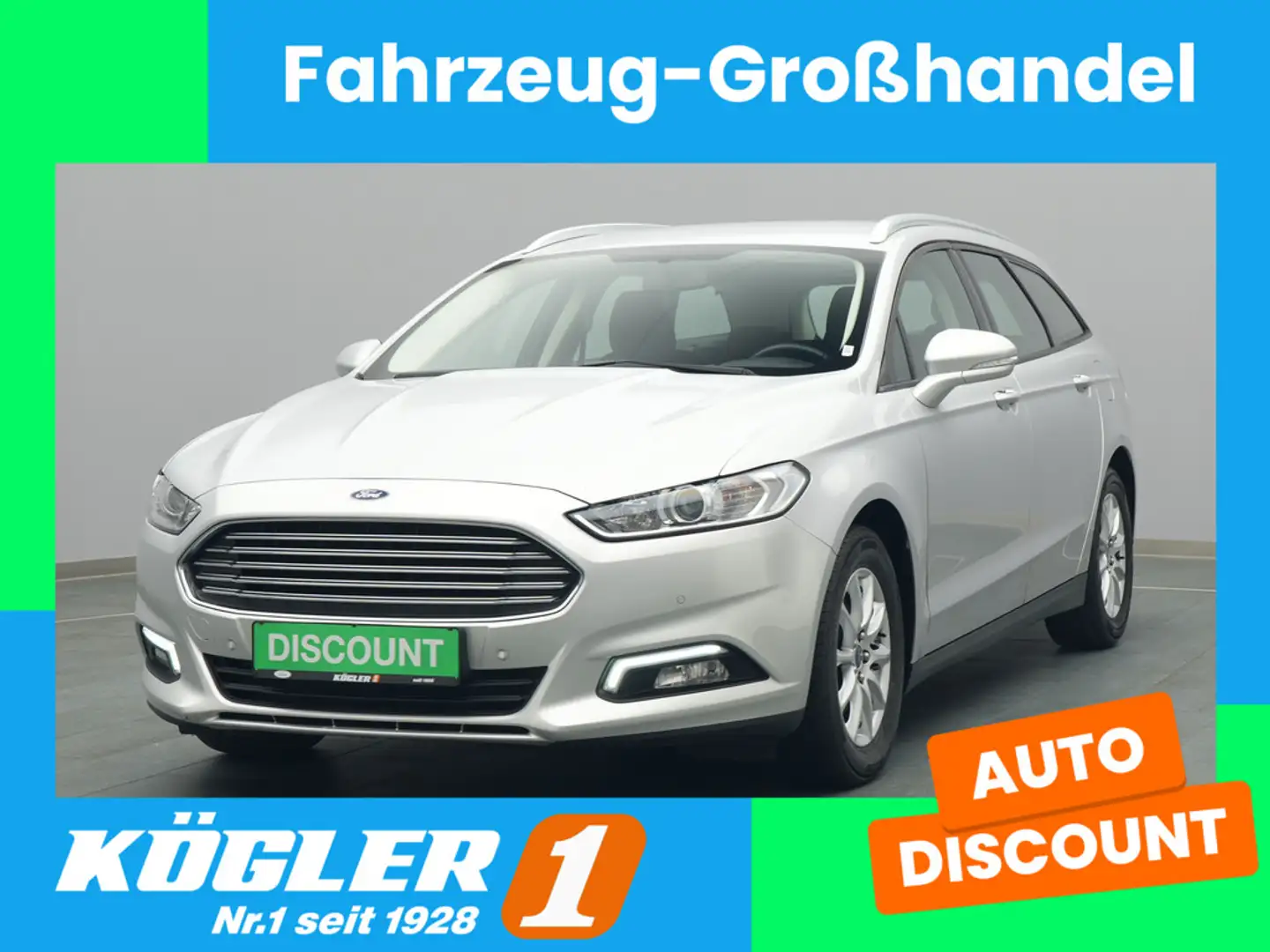 Ford Mondeo Turnier Business Edition 150PS Aut./Klima Silber - 1