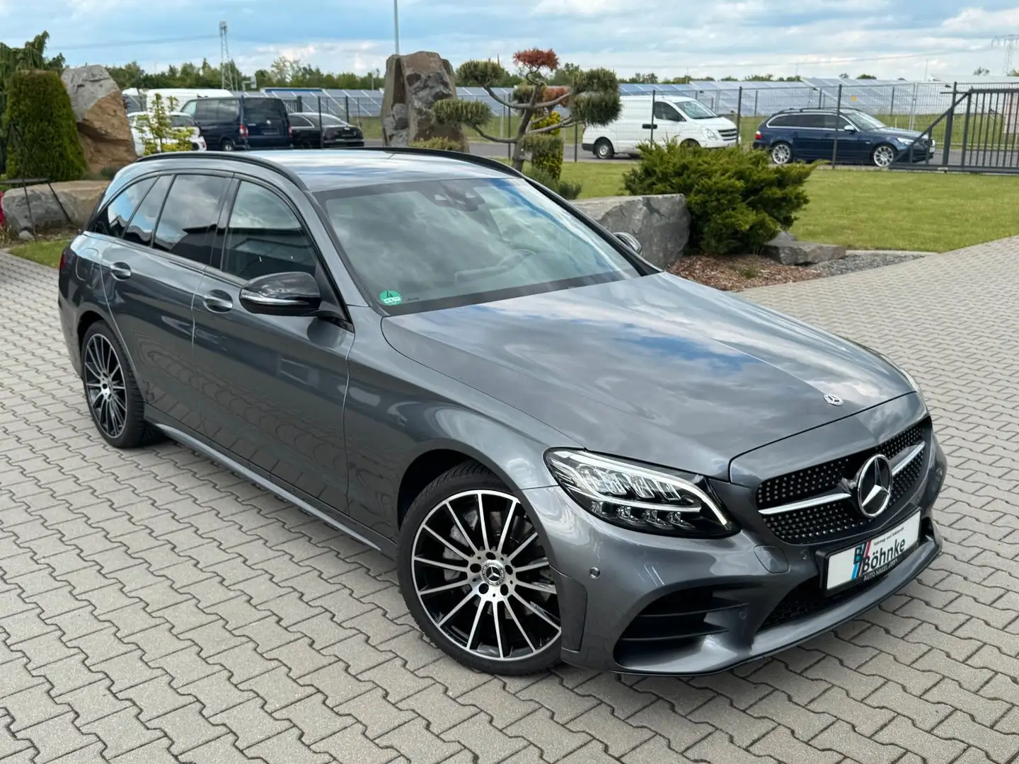 Mercedes-Benz C 300 C300 T d 4Matic AMG LED KAMERA SHZ STANDHZG AHK Gris - 2