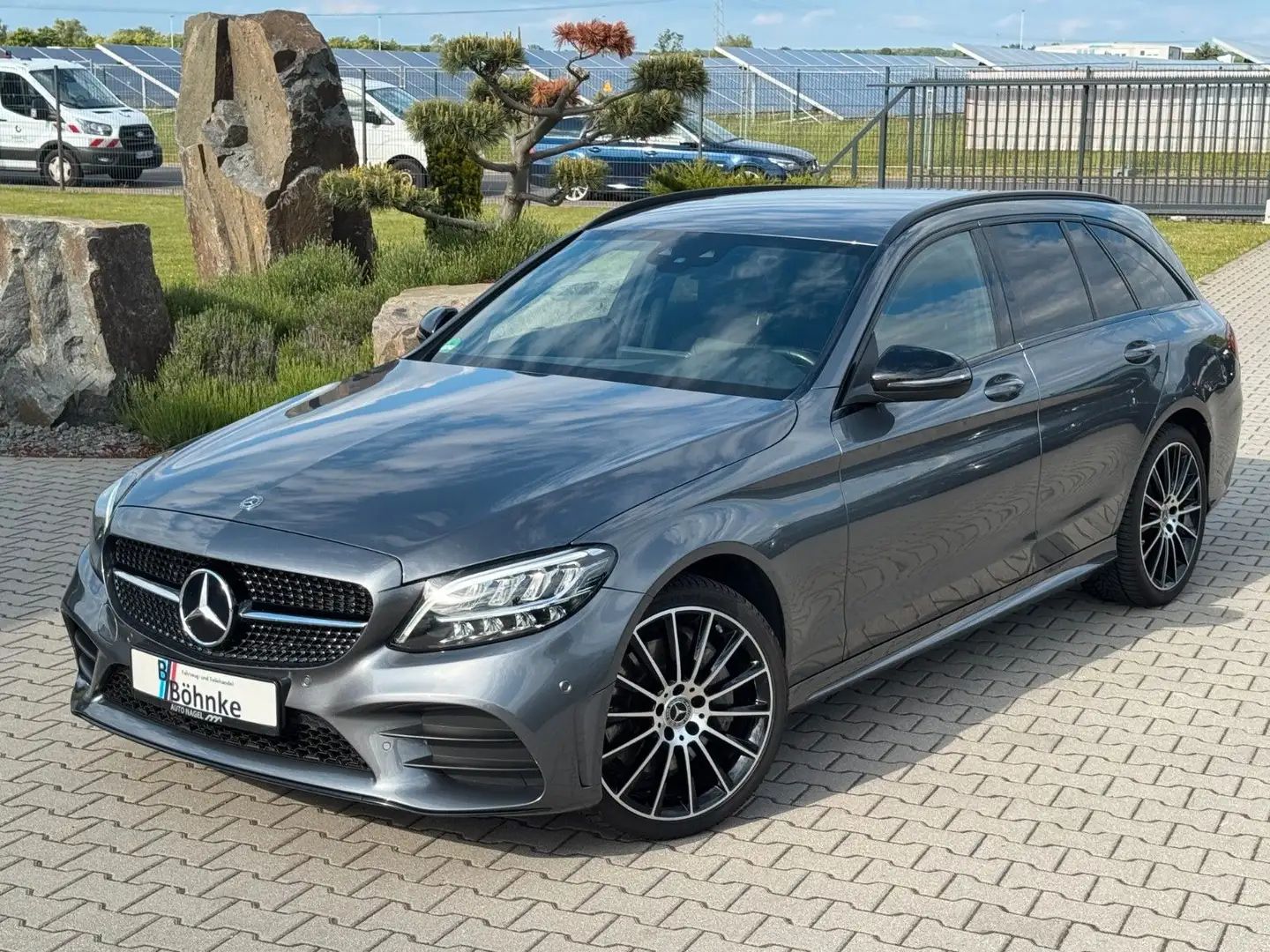 Mercedes-Benz C 300 C300 T d 4Matic AMG LED KAMERA SHZ STANDHZG AHK Gris - 1