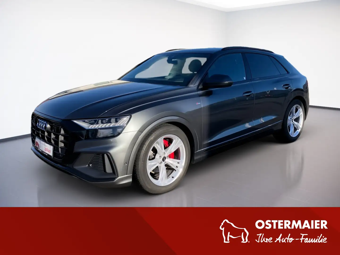Audi Q8 50TDI 286PS QUATTRO B&O.PANO.MATRIX.AHK.STANDHZG.S Gris - 1