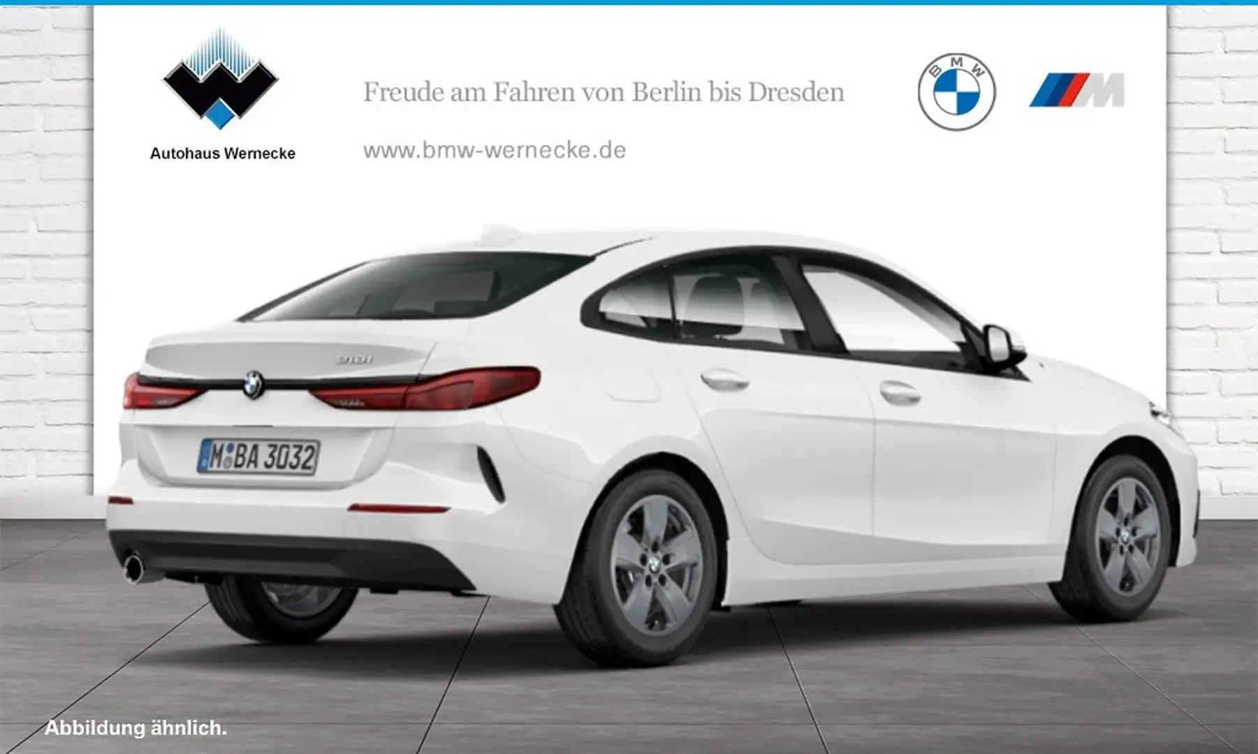 BMW 218 i Gran Coupé Advantage DAB WLAN Komfortzg. Weiß - 2