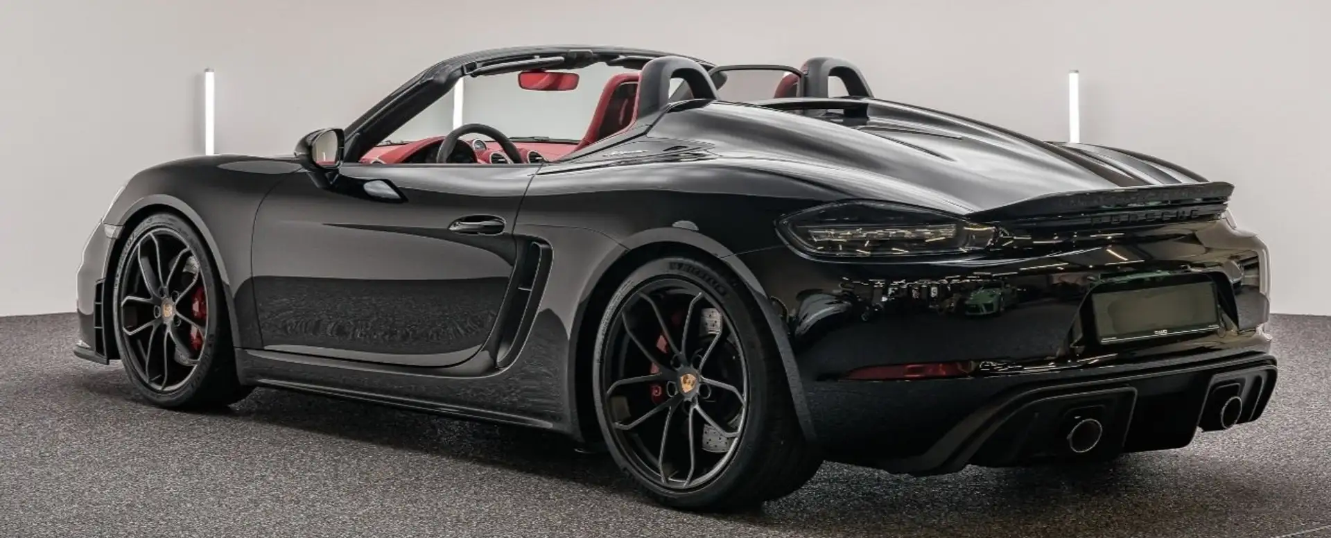 Porsche 718 Spyder 718 4.0 Spyder Noir - 1