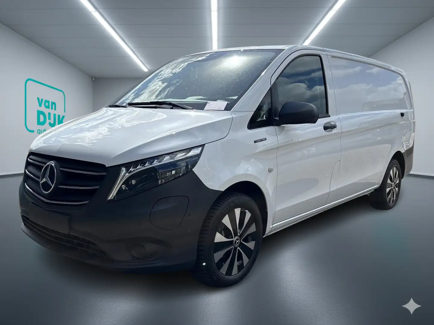 Mercedes-Benz Vito eVito E 112 L2 60 kWh 100% ELEKTRISCH SNELLADEN 80 Blanc - 1