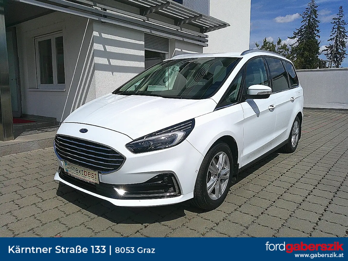 Ford Galaxy 2,5 Duratec Hybrid Titanium Aut. Weiß - 1