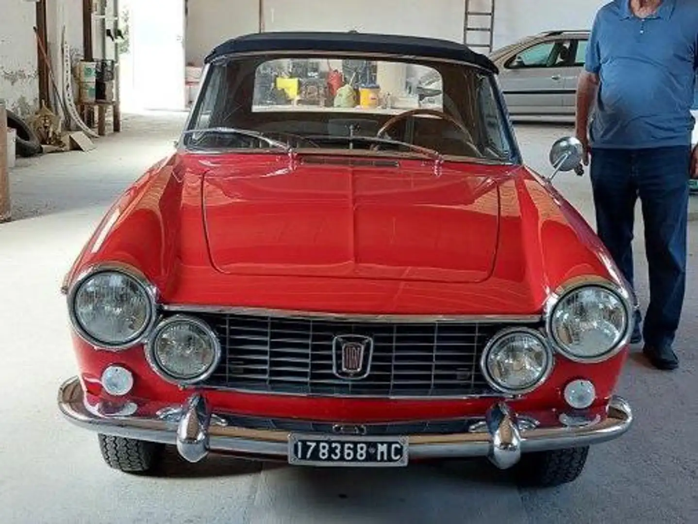 Fiat 1600 S Cabriolet Roşu - 2