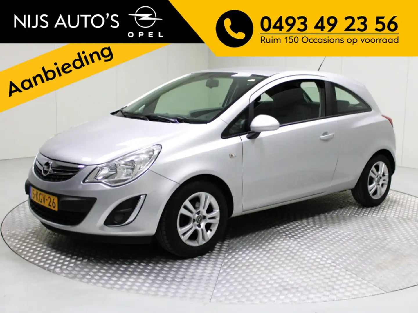 Opel Corsa 1.3 CDTi EcoFlex S/S Cosmo | incl. nieuwe APK | Cl Grijs - 1