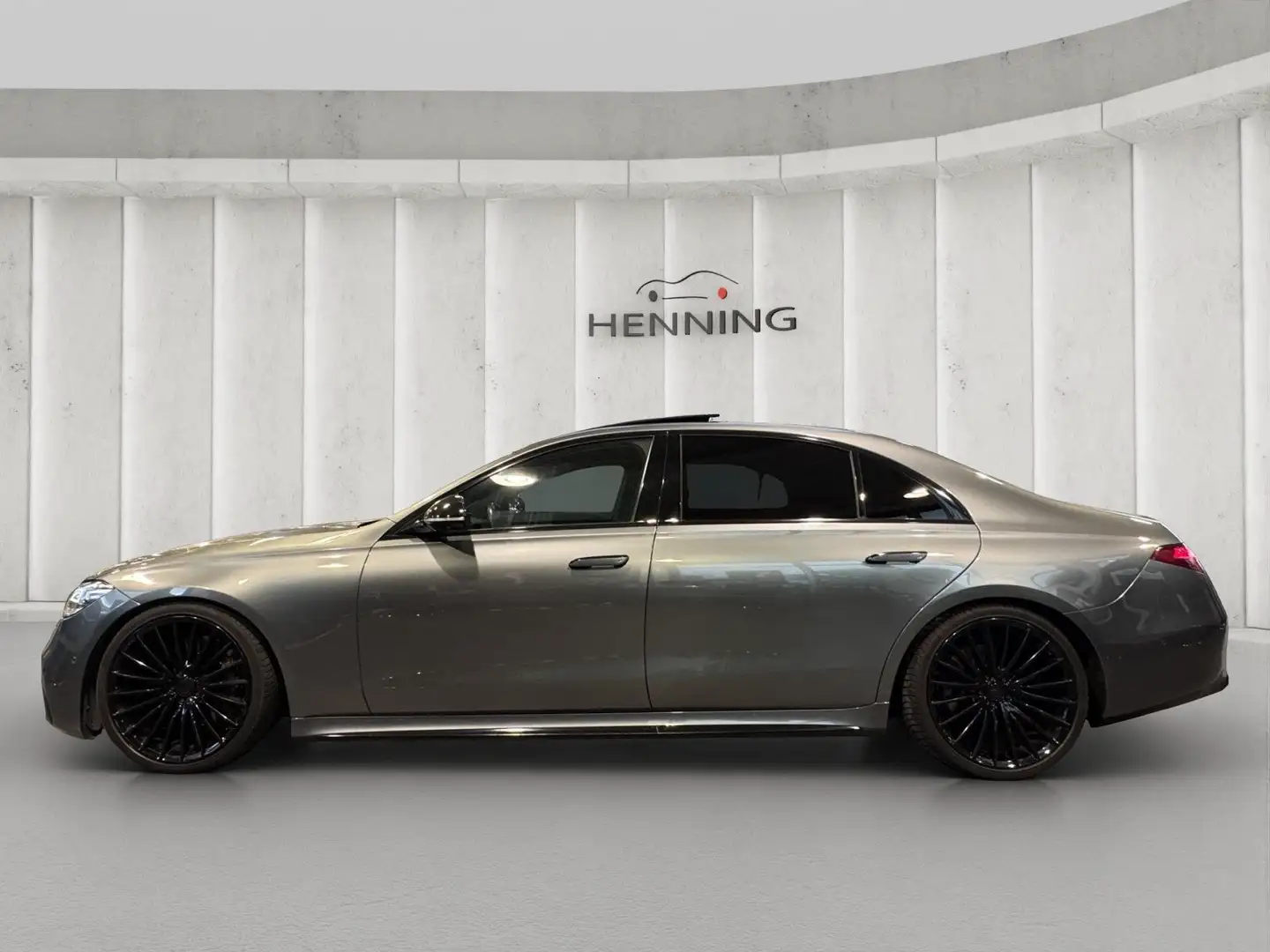 Mercedes-Benz S 400 d 4M L AMG Pano HeadUp Airmatic Burmes 3D Gri - 2