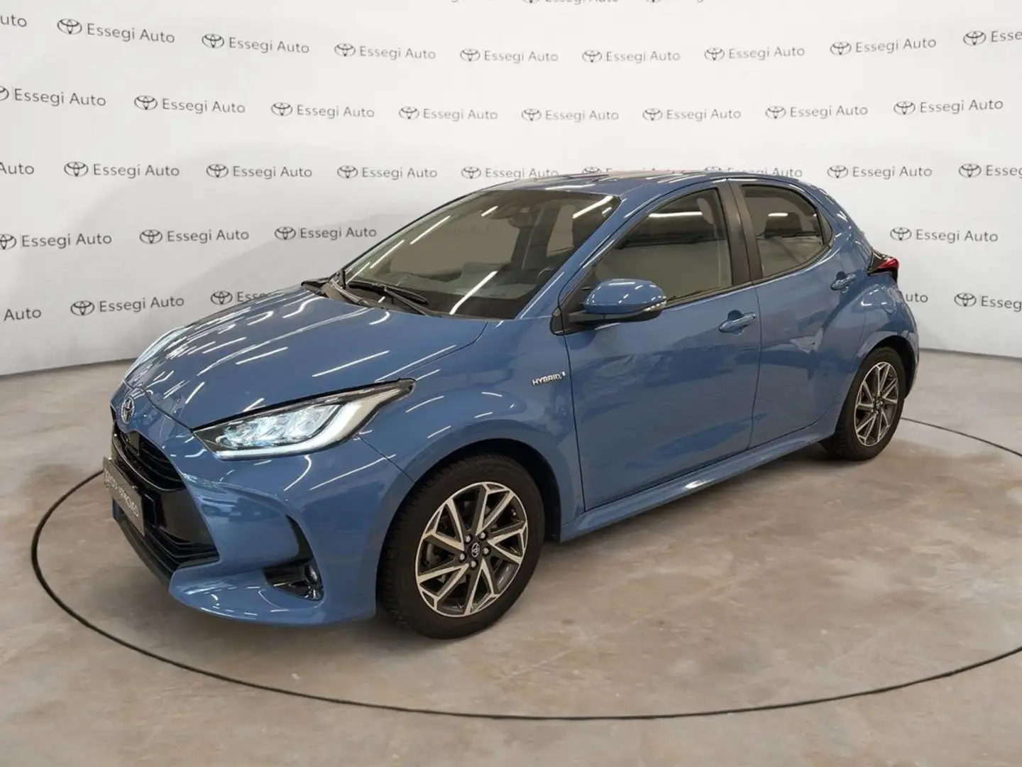 Toyota Yaris 1.5 Hybrid 5 porte Trend Blu/Azzurro - 1