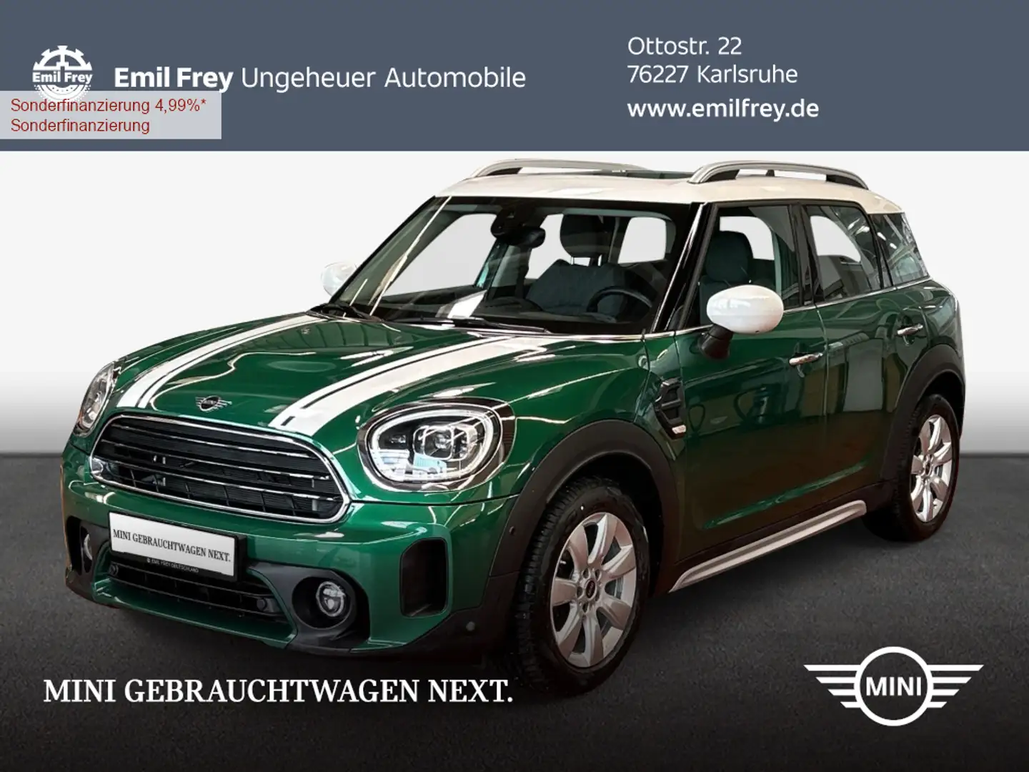 MINI Cooper D Countryman Cooper D Countryman Aut. Classic Trim LED Pano Grün - 1
