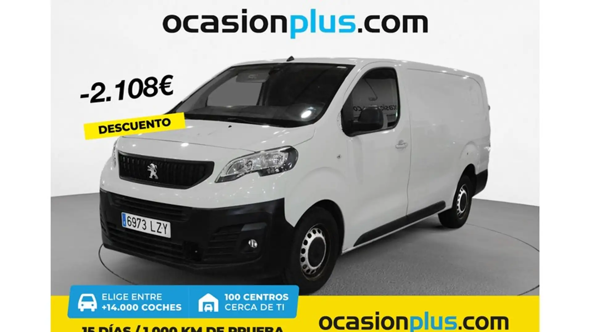 Peugeot Expert Fg. Long 1.5BlueHDi S&S Premium 100 Blanc - 1