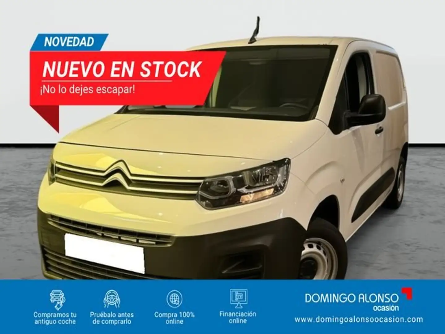 Citroen Berlingo VAN Talla M BlueHDi 75 S&S Control Blanco - 1