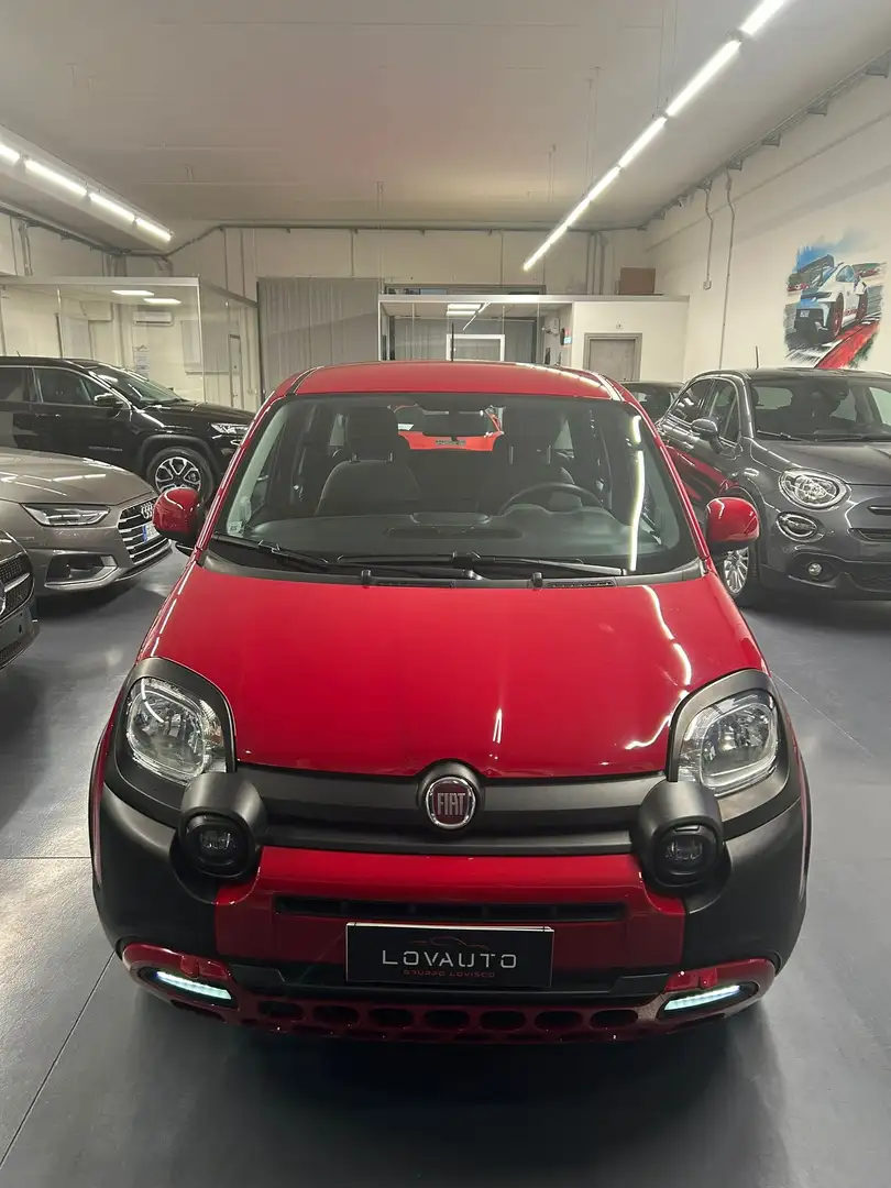 Fiat Panda Panda III 2021 Cross 1.0 firefly hybrid (Red) s Rosso - 1