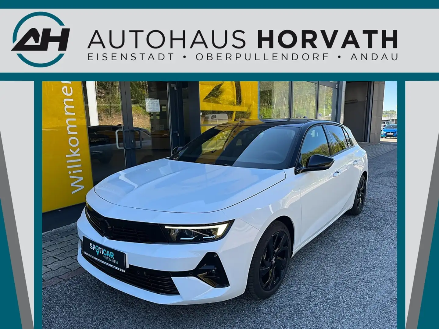 Opel Astra 1,2 Turbo GS Aut.!PUREPANEL PRO,NAVI,LEDMATRIX,... Weiß - 1