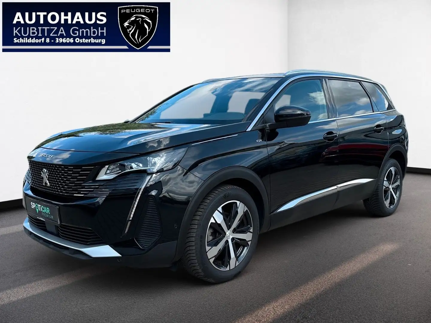 Peugeot 5008 GT Blue-HDI 130 EAT8 *SHZ*Kamera*Navi Noir - 1
