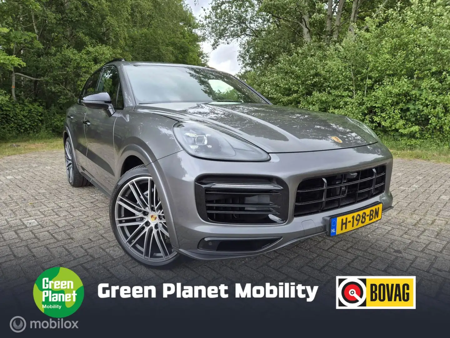 Porsche Cayenne 3.0 E-Hybrid|Sportdesign|Sportchrono|NL Auto Grijs - 1