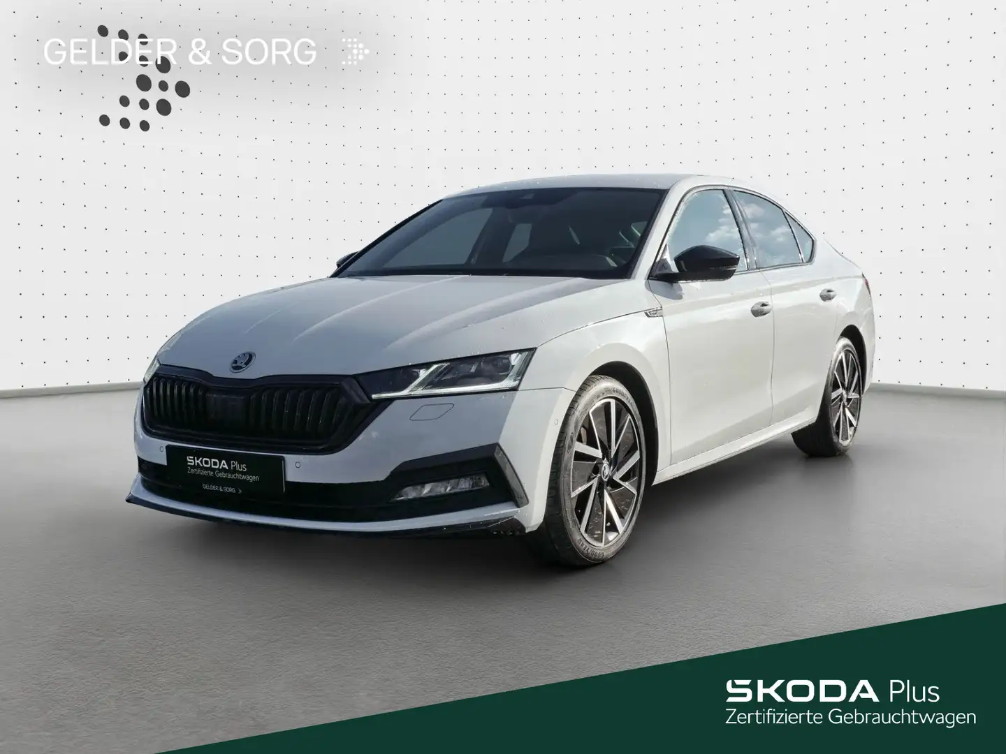 Skoda Octavia Sportline 2.0 TDI HuD*RFK*Matrix*CANTON Weiß - 1