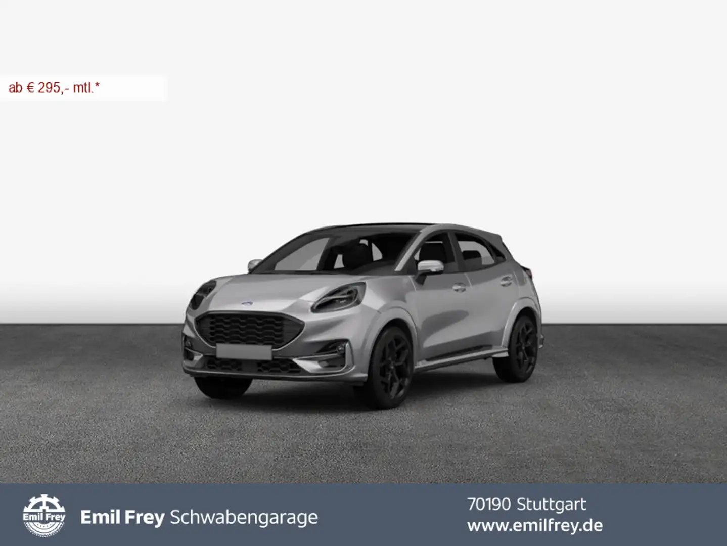 Ford Puma 1.0 EcoBoost Hybrid Aut. ST-LINE Silber - 1