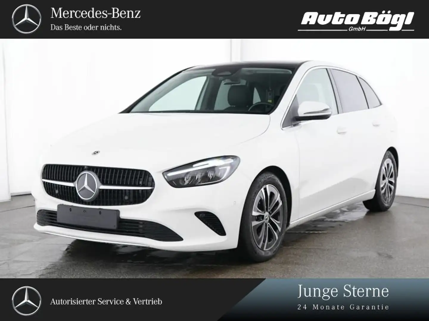 Mercedes-Benz B 200 B 200 d Progressive/Navi/Pano.-Dach/Autom./Klima Weiß - 1