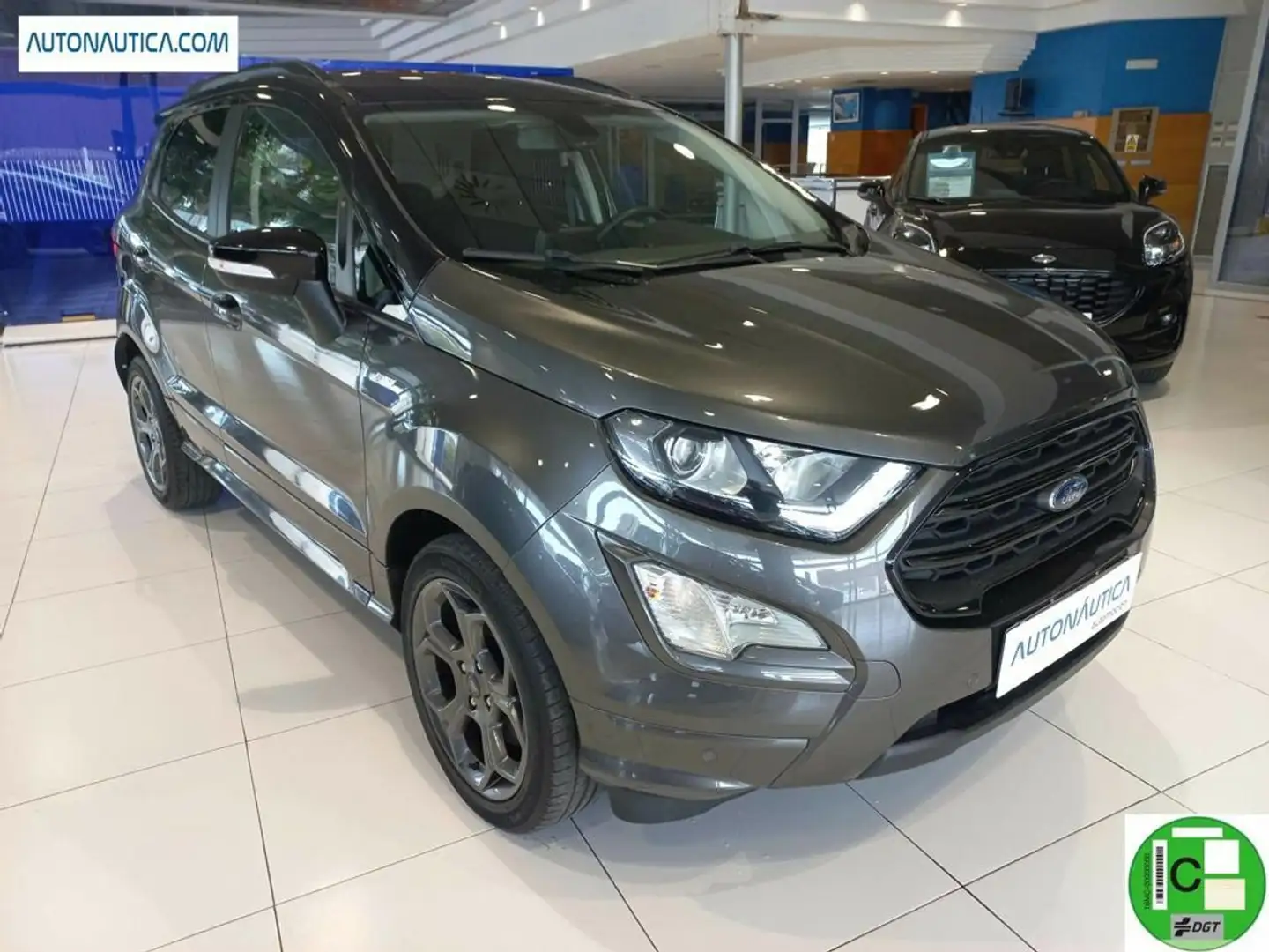 Ford EcoSport 1.0 EcoBoost ST Line 125 Gris - 1
